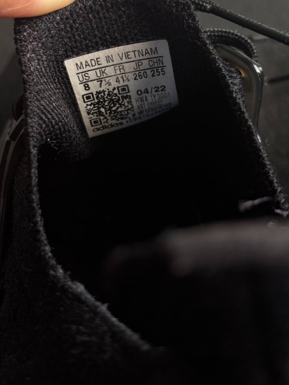 Adidas Ultraboost 4D Black Athletic Running Shoes - Picture 2 of 5